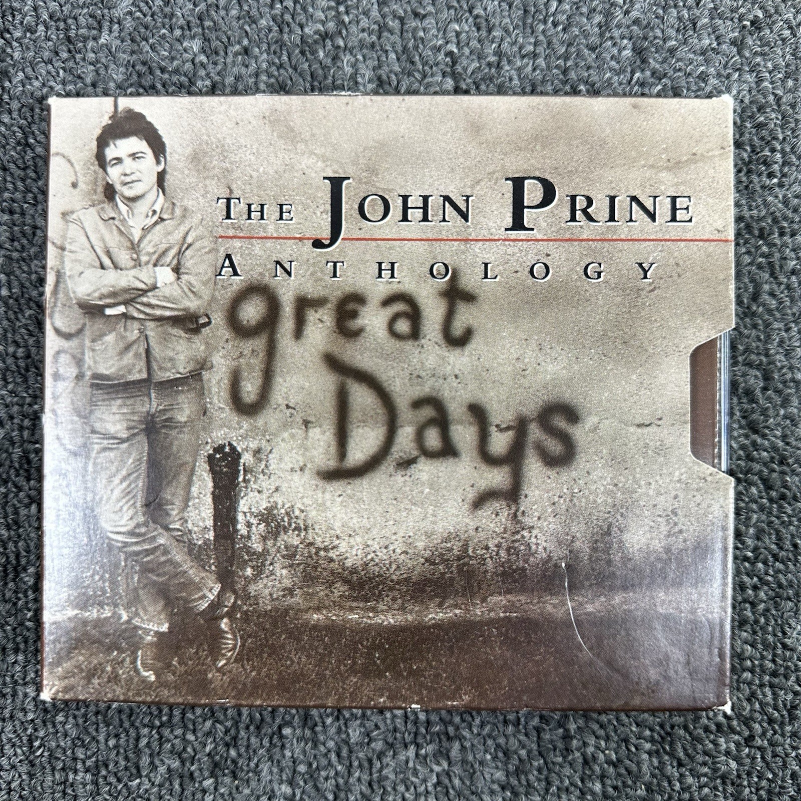 Great Days The John Prine Anthology (CD, 1993) 2 Discs & Booklet, Rhino R2-71400