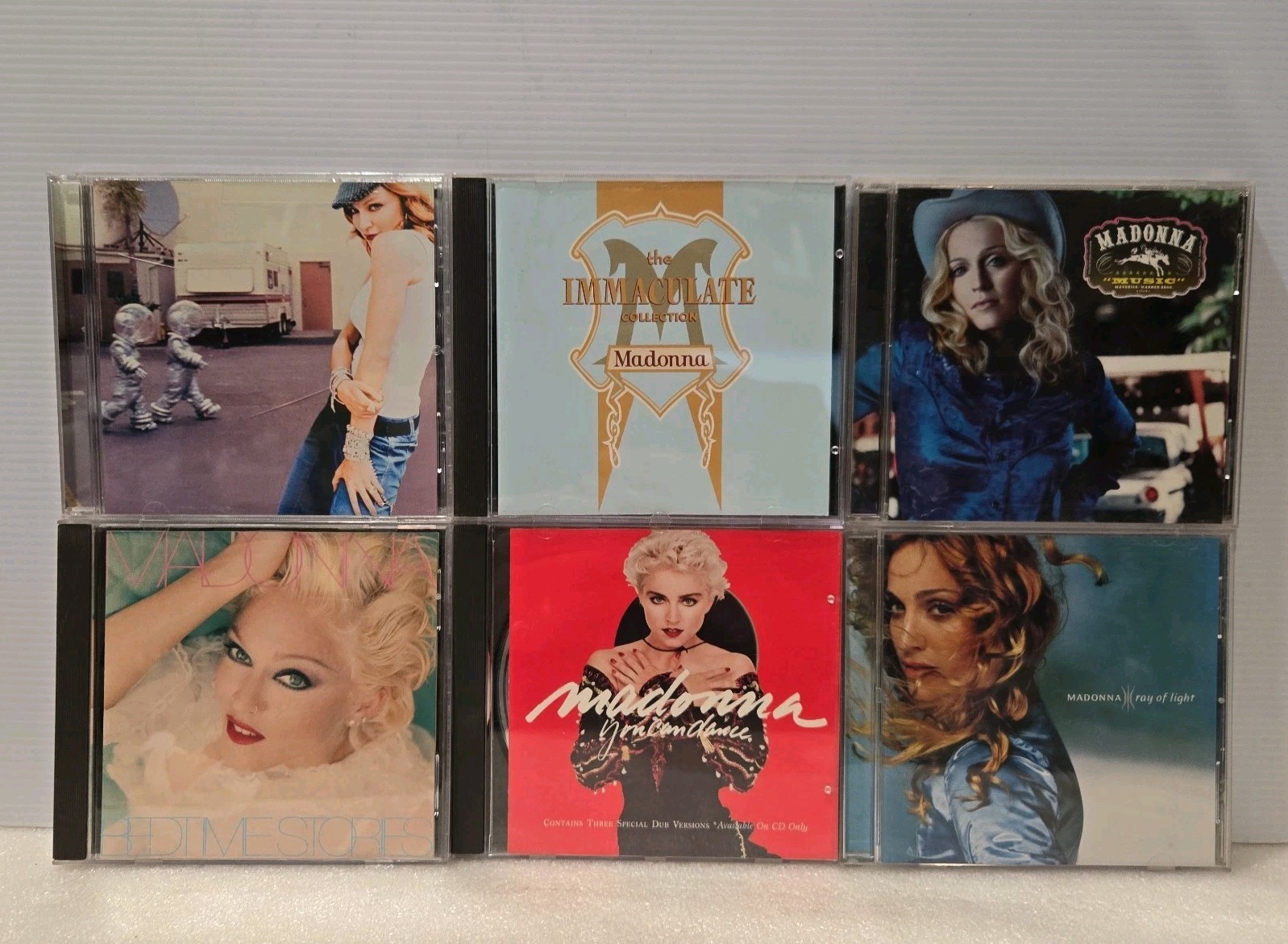 MADONNA - 6 CD LOT - ALL EXCELLENT - SEE DESCRIPTION FOR TITLES (#2)