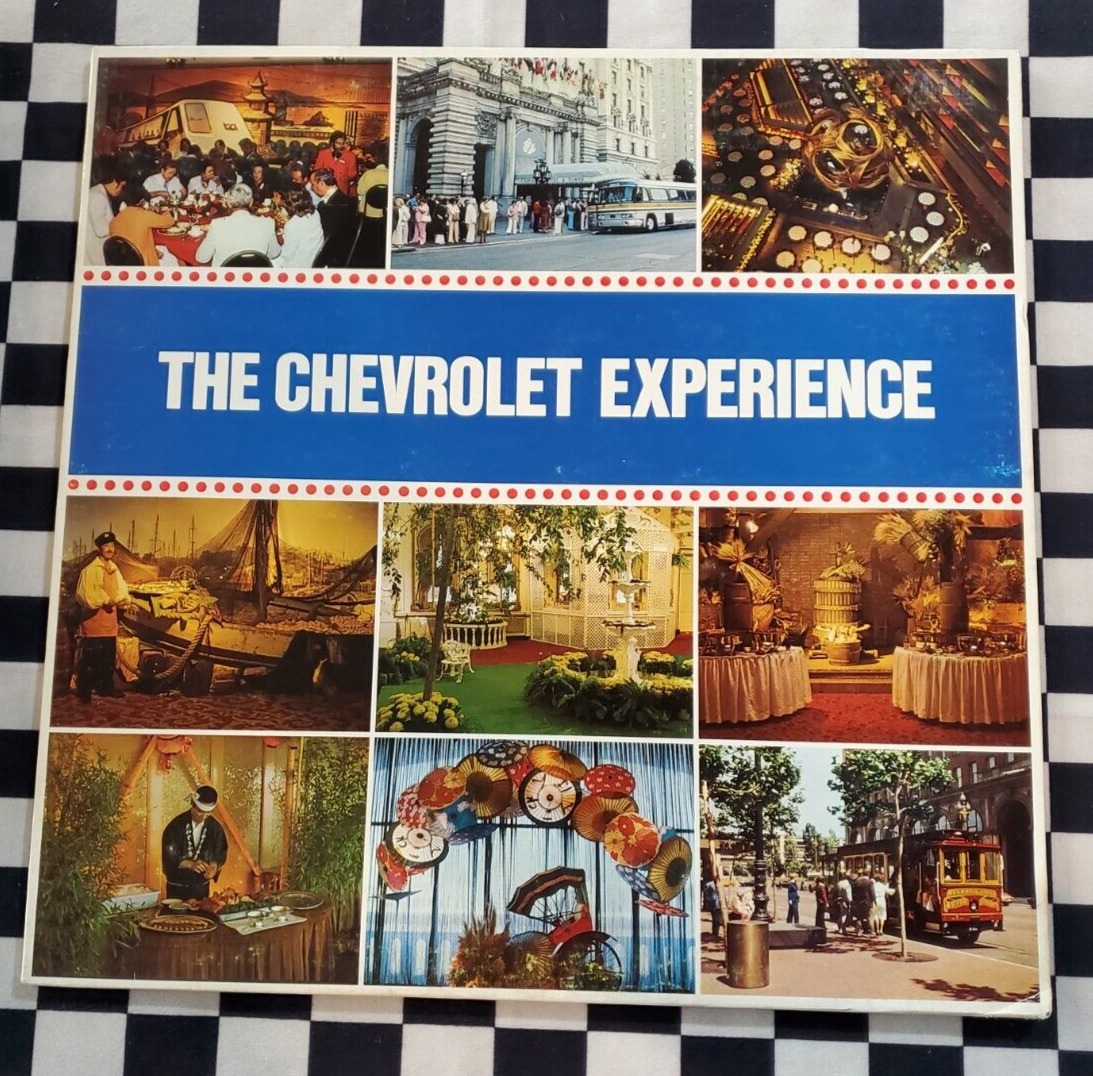 The Chevrolet Experience LP vinyl 1977 VG VC-4500 Chevrolet Records