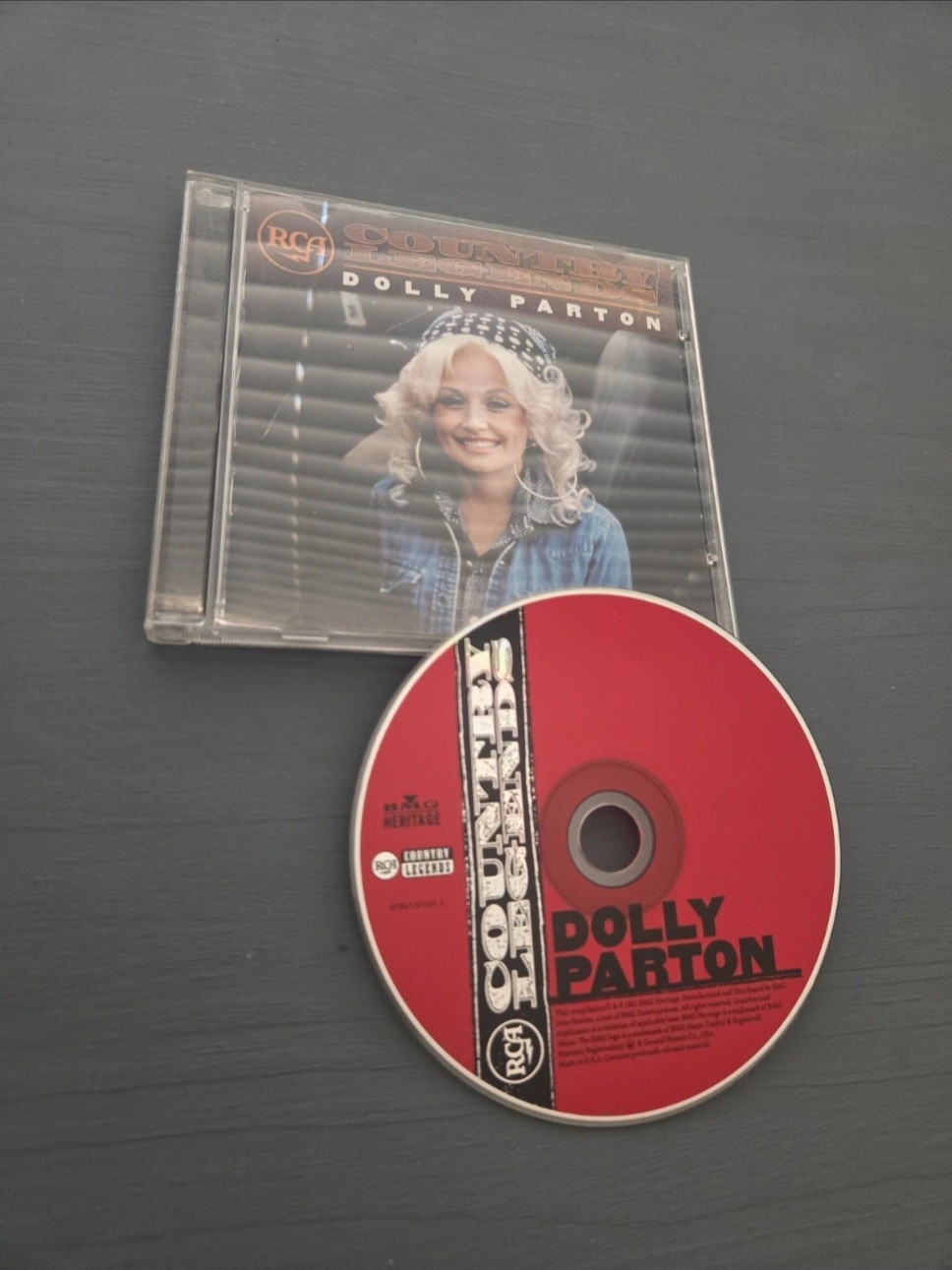 Dolly Parton RCA Country Legends CD Jolene I Will Always Love You 9 To 5 VG