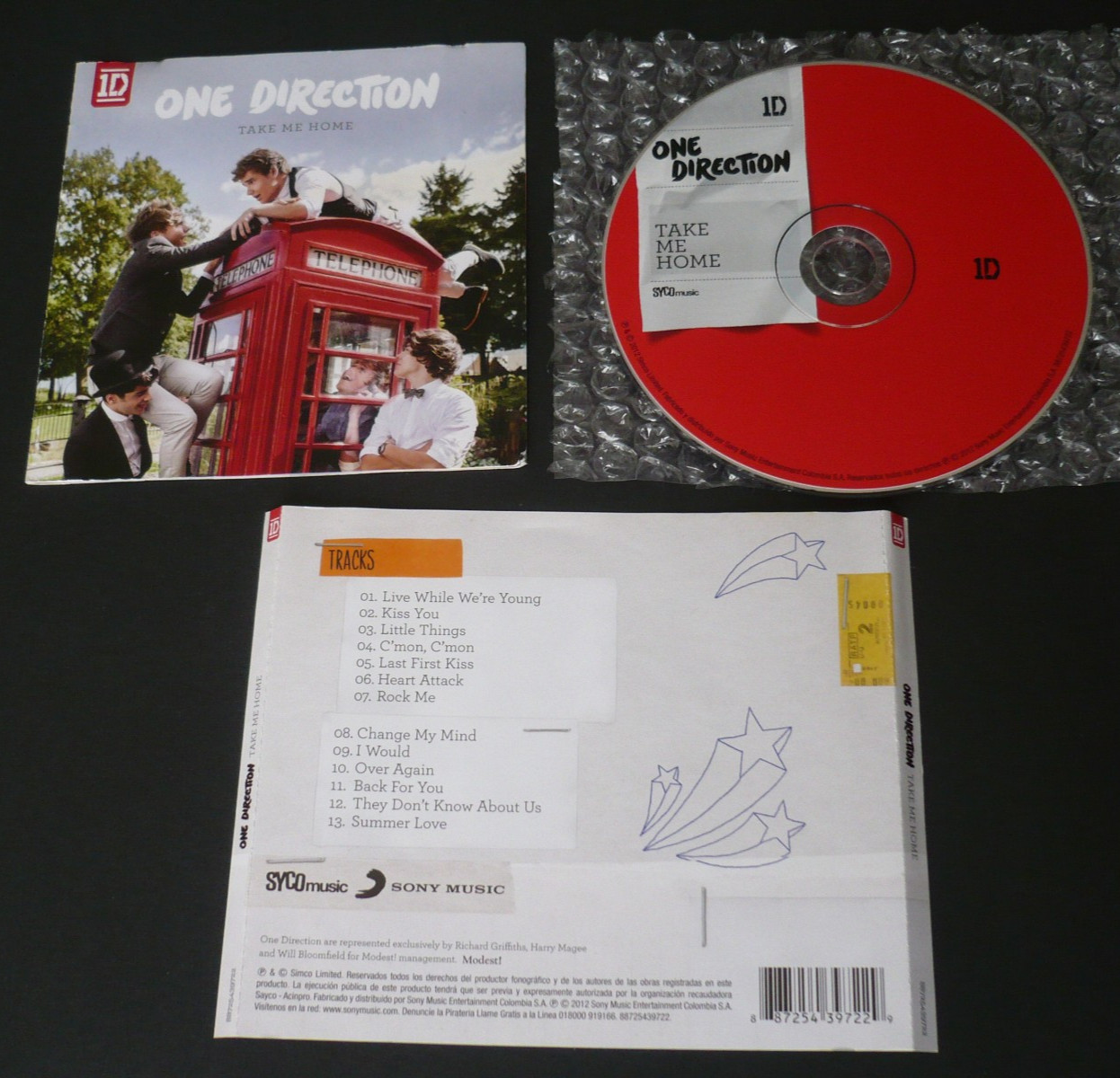 (Import CD) One Direction Take Me Home 2012 South America Press Harry Styles