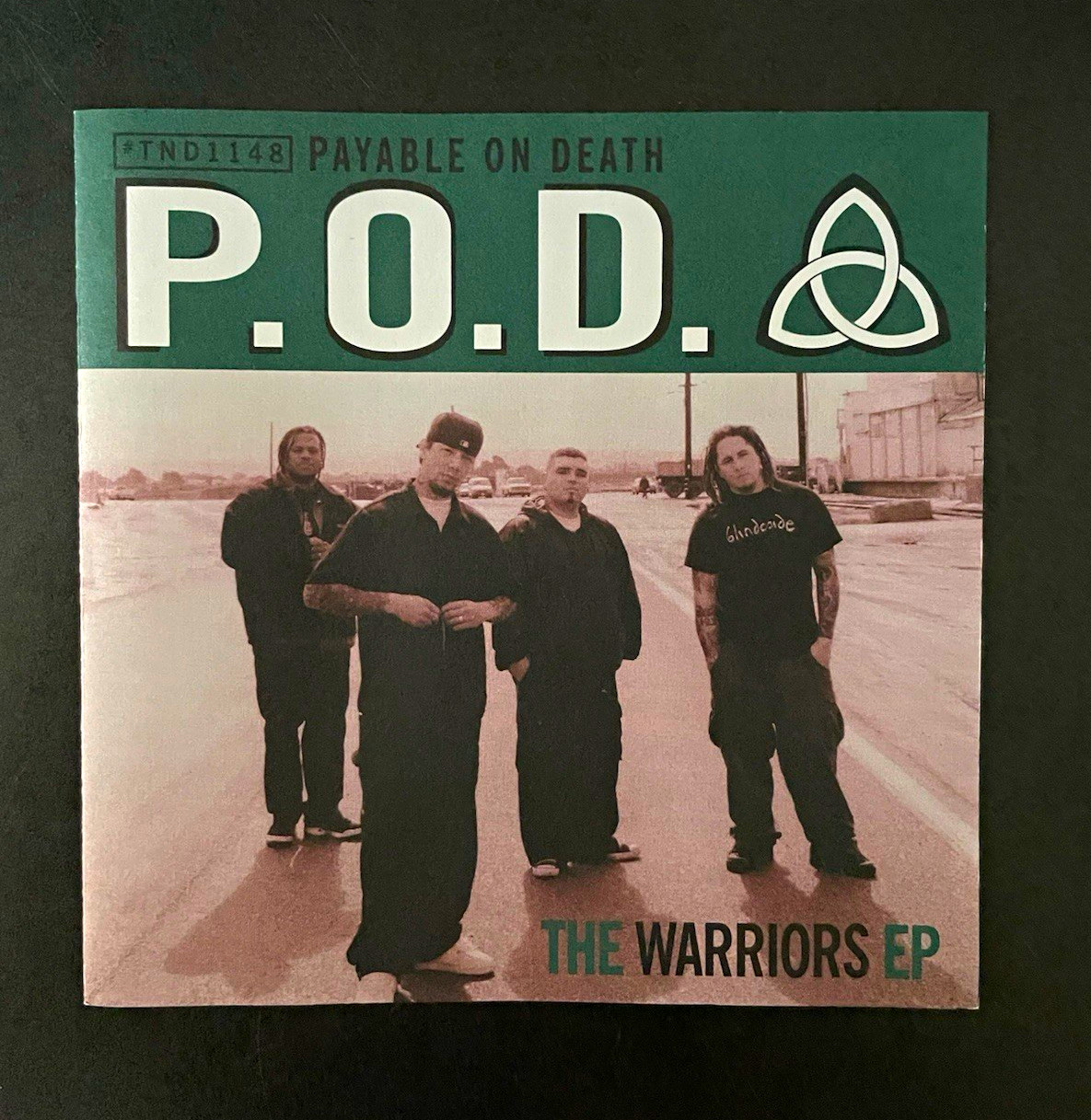 P.O.D. The Warriors EP Rock CD Insert Only 1999 Tooth & Nail Records TND1148