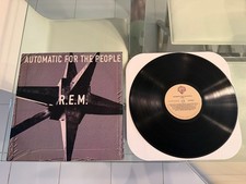 R.E.M. – Automatic For The People Vinyl Record FIRST 1st Pressing 1992 REM EX picture