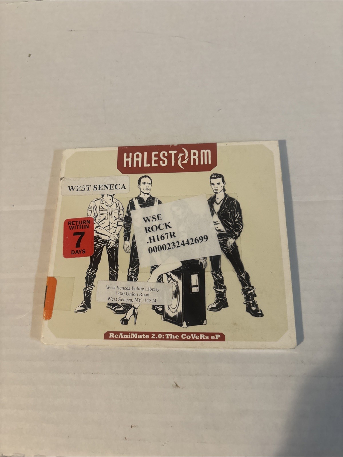 Halestorm - ReAnimate 2.0: The Covers EP CD 2013 ATLANTIC Ex Library