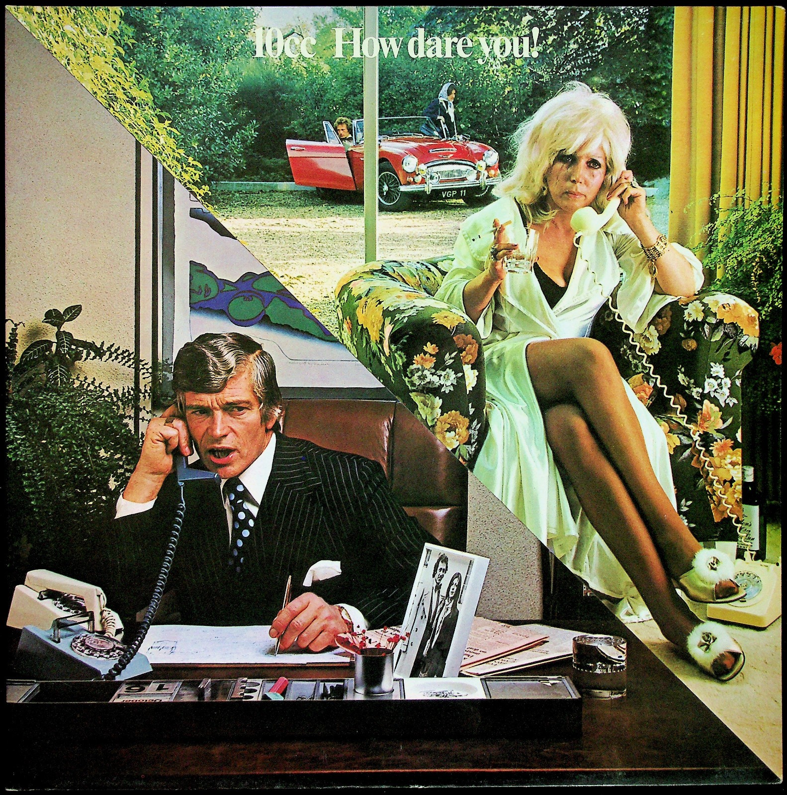 10cc - How Dare You - Vinyl LP Album - Gatefold Lyric Inner - EX/EX