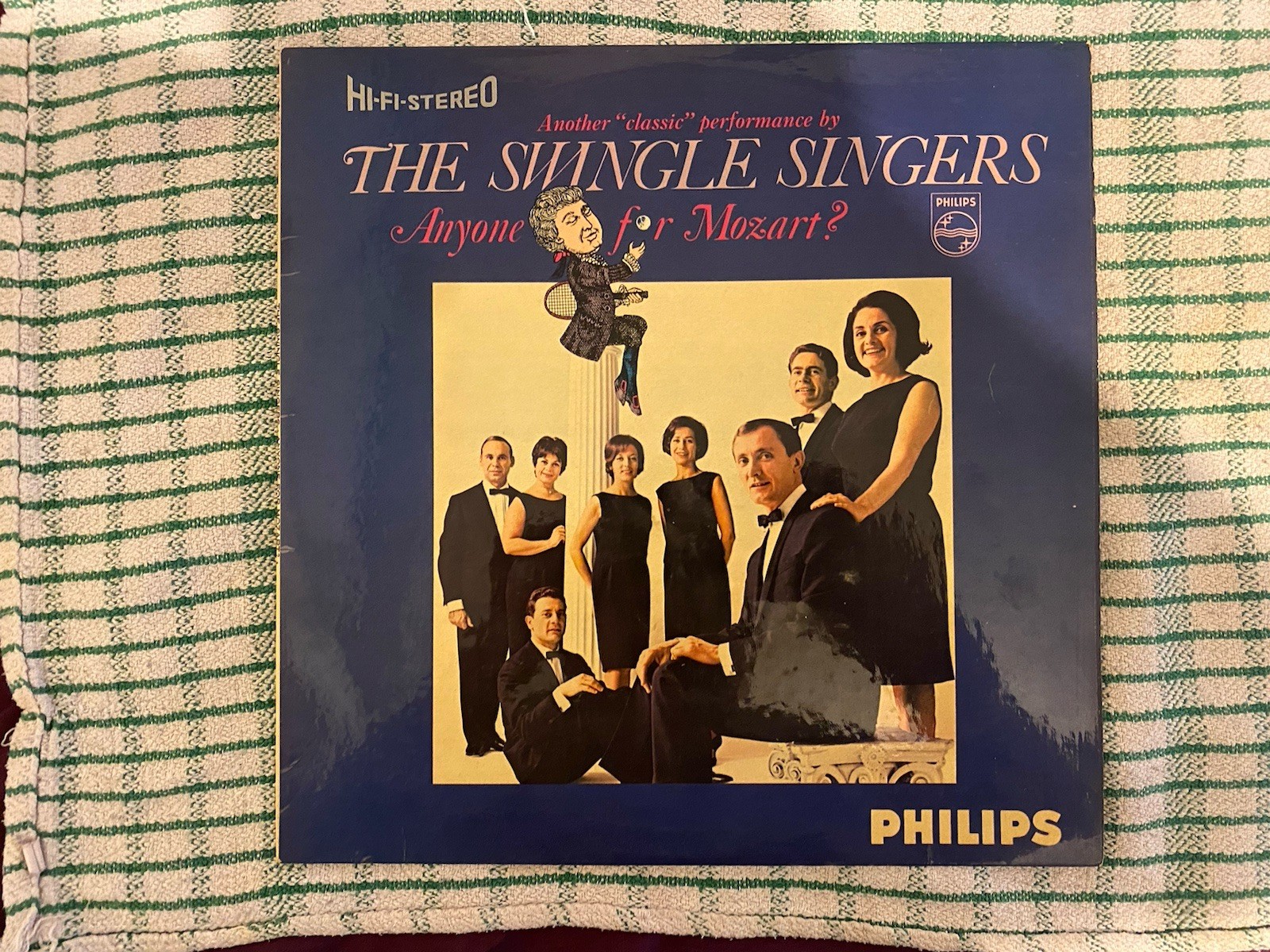 Vintage 1964 The Swingle Singers ‘Anyone For Mozart’ Vinyl Record