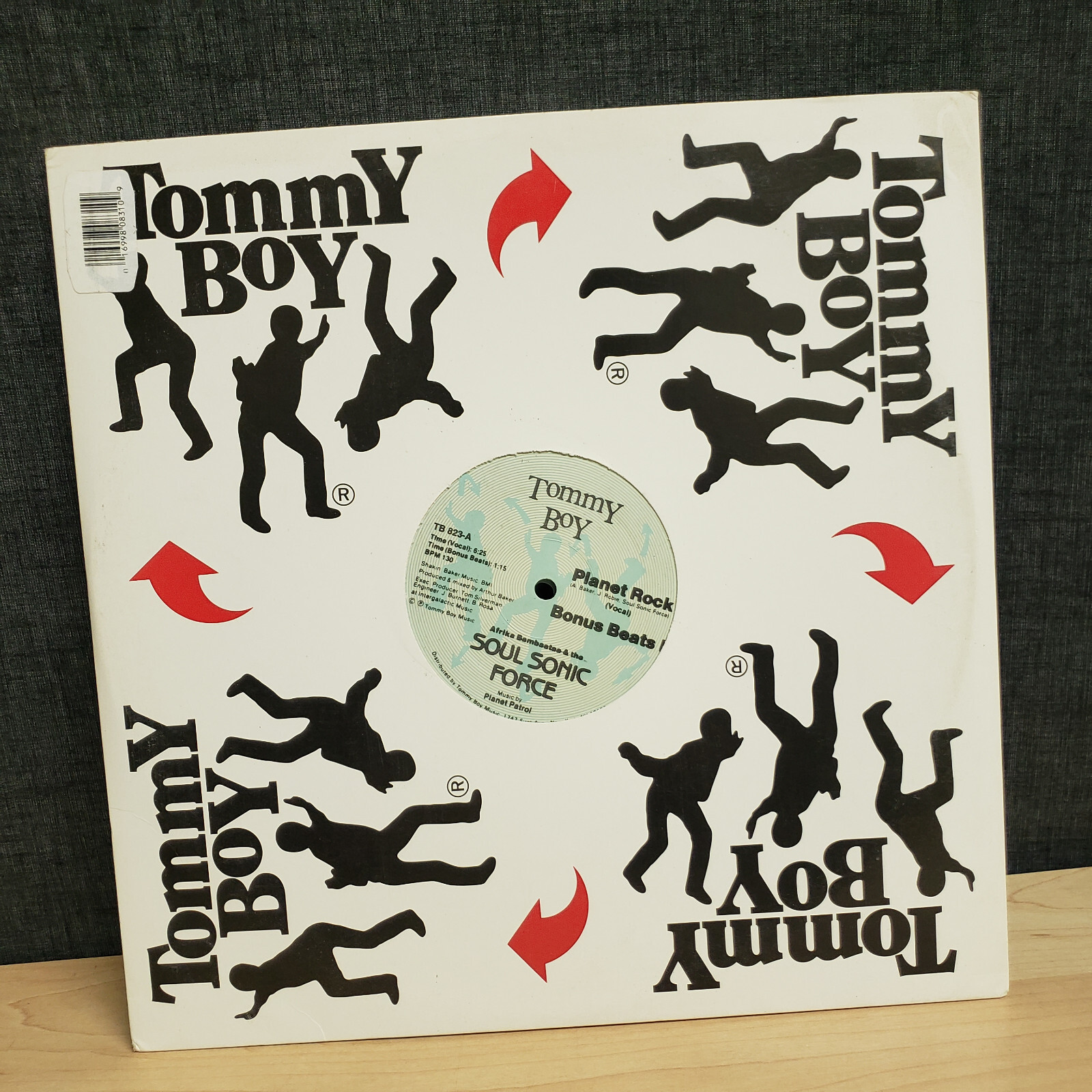 Afrika Bambaataa & Soulsonic Force – Planet Rock, TB 823,Vinyl