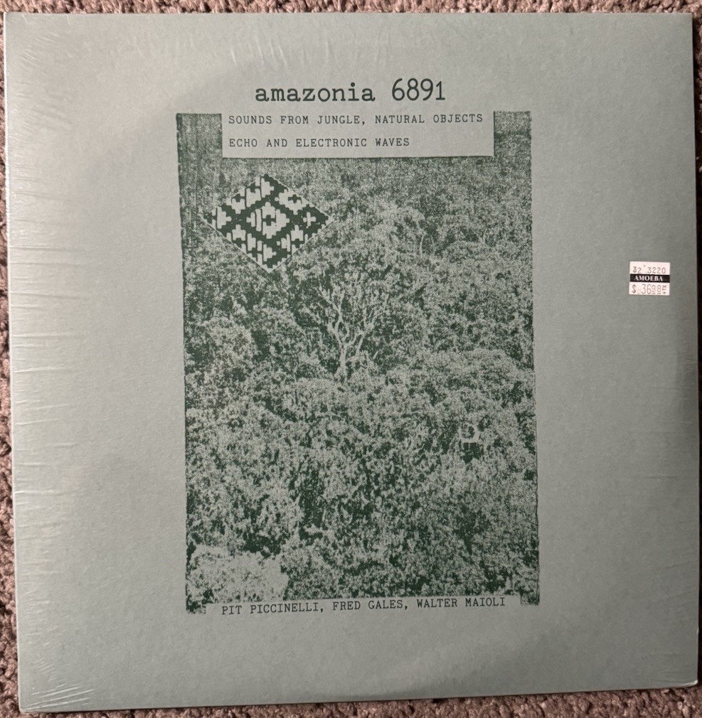 Amazonia 6891 Sounds from Jungle Natural  Piccinelli, Gales, Maioli, Walter 