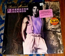 PRECIOUS MOMENTS  JERMAINE JACKSON 1988 ARISTA LP Original Shrink w/Hype Sticker picture
