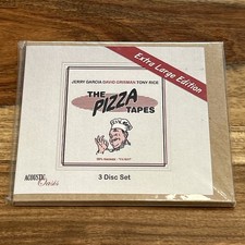 Jerry Garcia, Grisman,  THE PIZZA TAPES Extra Large Edition 3CD Grateful Dead NM picture