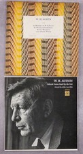 2 ALBUM LOT W.H. AUDEN Reading From His Works TC 1019 & Selected Poems SA 999-HS picture