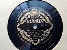 The Paramounteers 78rpm Single 10-inch Publix Records #2016-P Sing You Sinners   picture
