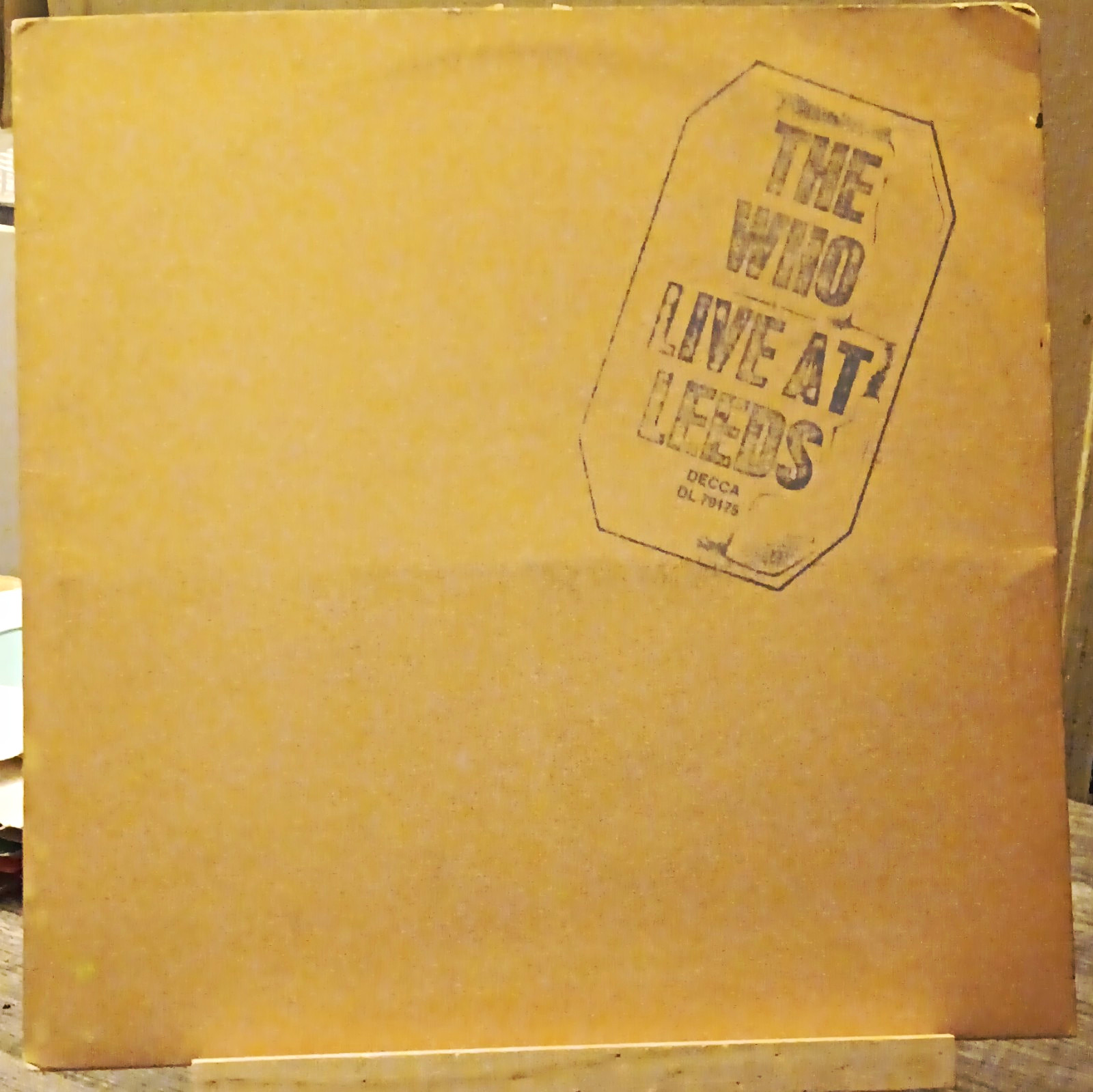 1970 Vintage The Who Live At Leeds Decca DL 79175 Stereo w/ Inserts