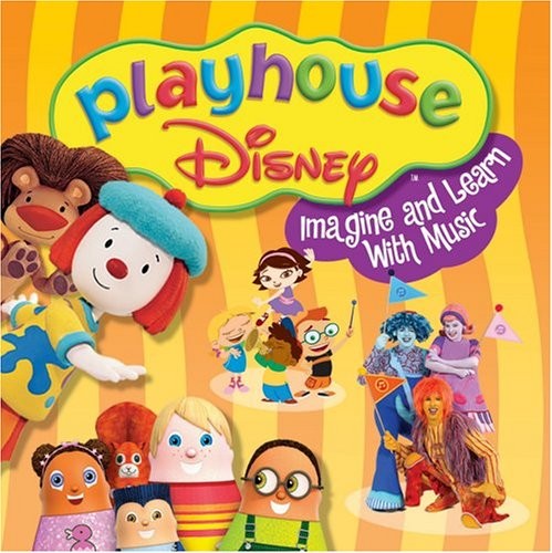 PLAYHOUSE GREATEST - Playhouse Disney: Imagine & Learn With Music - CD - *VG*