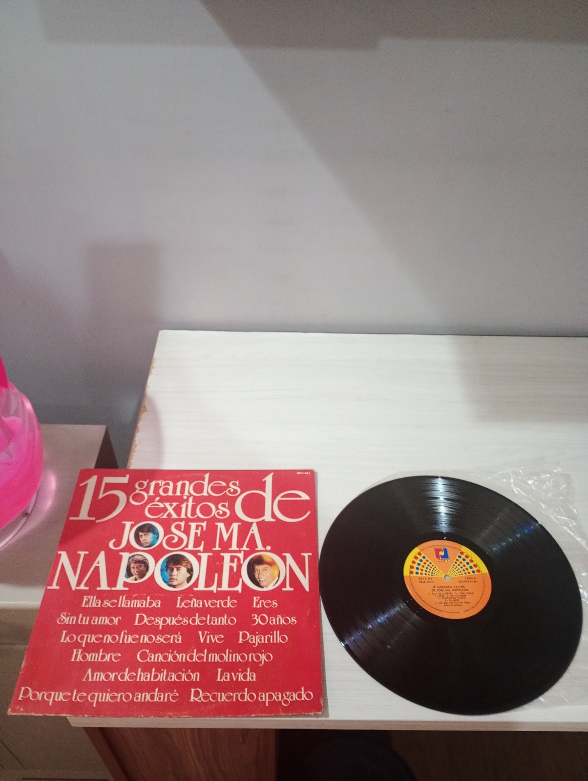 LP VINYL JOSE MARIA NAPOLEON.- 15 GRANDES EXITOS  ( EXCELLENT CONDITION )
