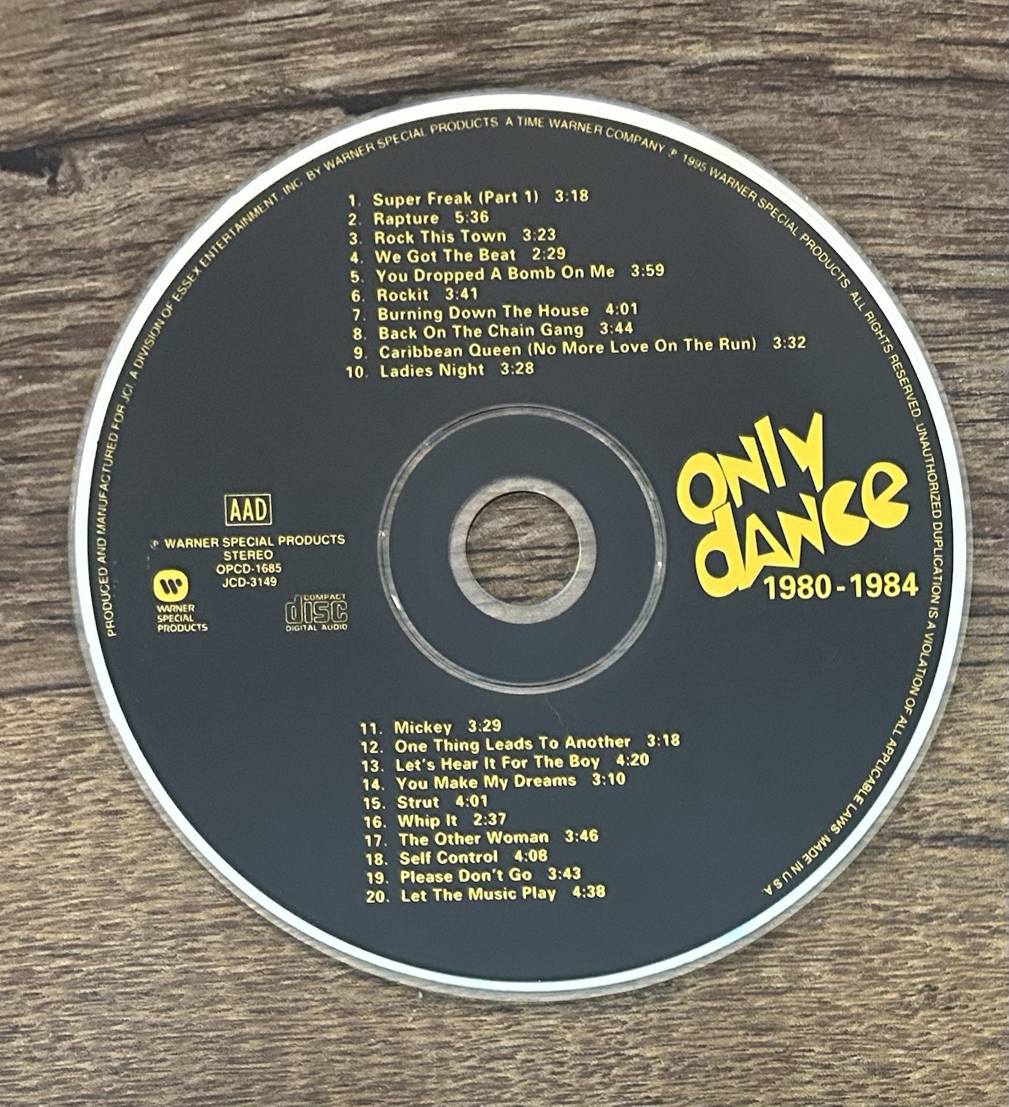 Only Dance 1980-84 by Various (CD, 1995)