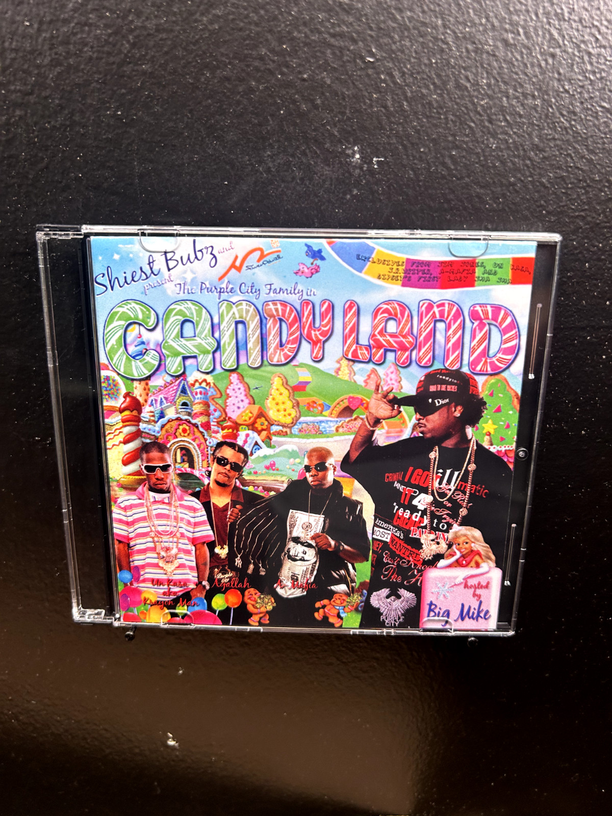 RARE DIPSET PURPLE CITY CANDY LAND SHIEST BUBZ PROMO MIXTAPE DIPLOMATS MIX CD