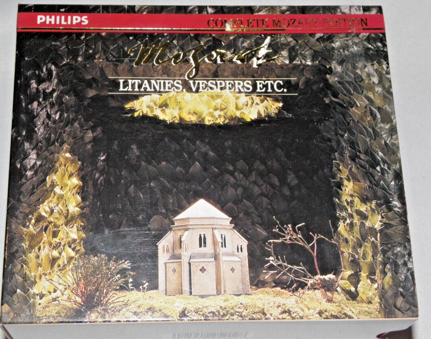 MOZART: Litanies, Vespers, Etc. (CD, Jun-1991, 5 Discs, Philips) NM