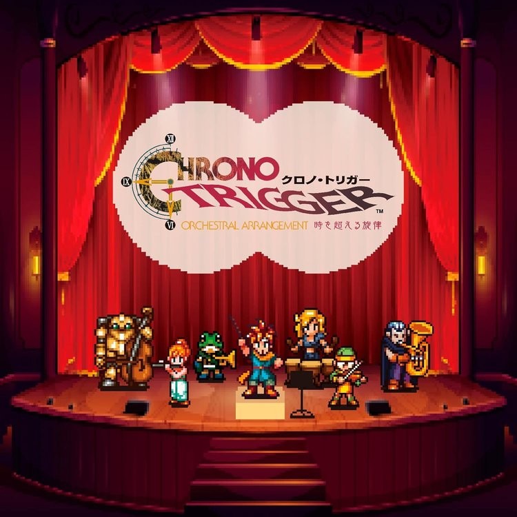 CD Chrono Trigger Orchestral Arrangement - Melodies Across Time - Japan Music
