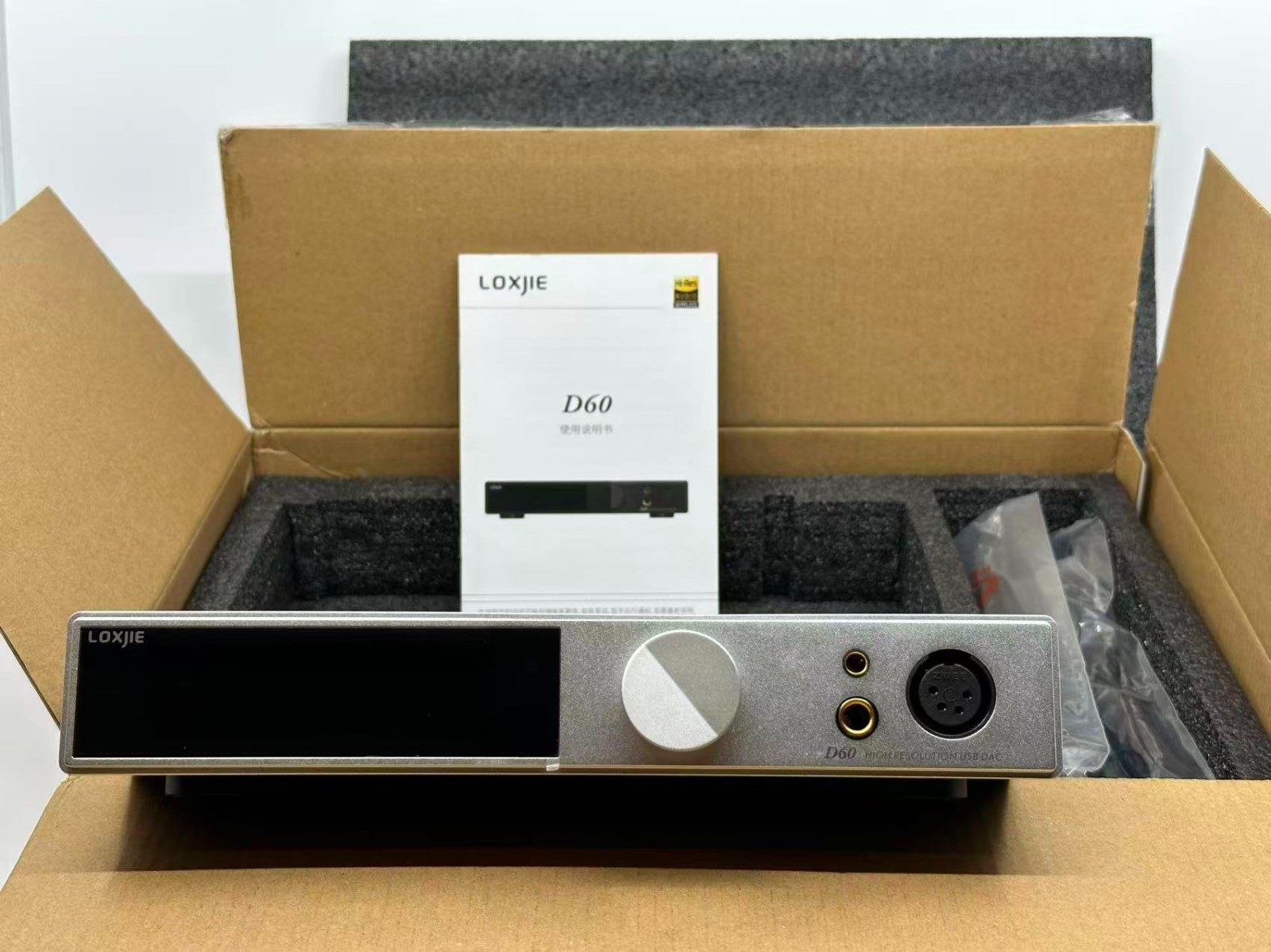 Loxjie D60 Fully Balanced Dac/Da Converter & Headphone Amplifier Integrated Uni_