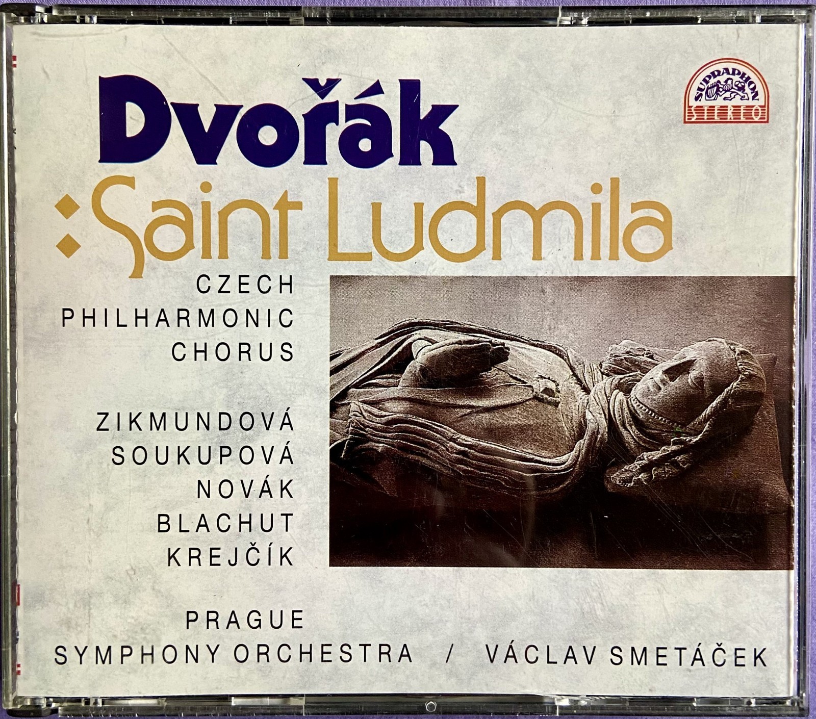 Dvorak: Saint Ludmila - Vaclav Smetacek 2 CD Set 1994 Supraphon 