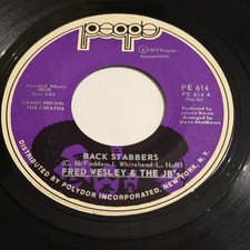 Fred Wesley & The J.B.'s: Back Stabbers / J.B. Shout 45 - People - Funk picture