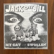 Vintage My Cat • Swollen 7” Red Vinyl Jack Off Jill 1994 picture