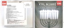 Kol Nidre: Sakrale Musik der Synagoge (CD, Sep-1995, EMI Classics) Nice #0423EQ picture
