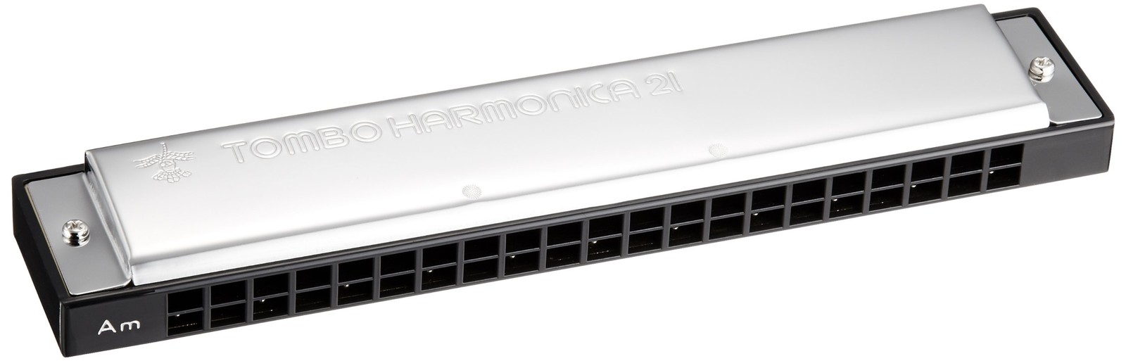 Tombo Diatonic Harmonica, Am Key, Tombo Band, 21 Holes, 3121_