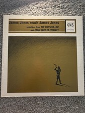 SEALED JAMES JONES READS JAMES JONES From Here Eternity, Thin Red Line LP *A1 picture