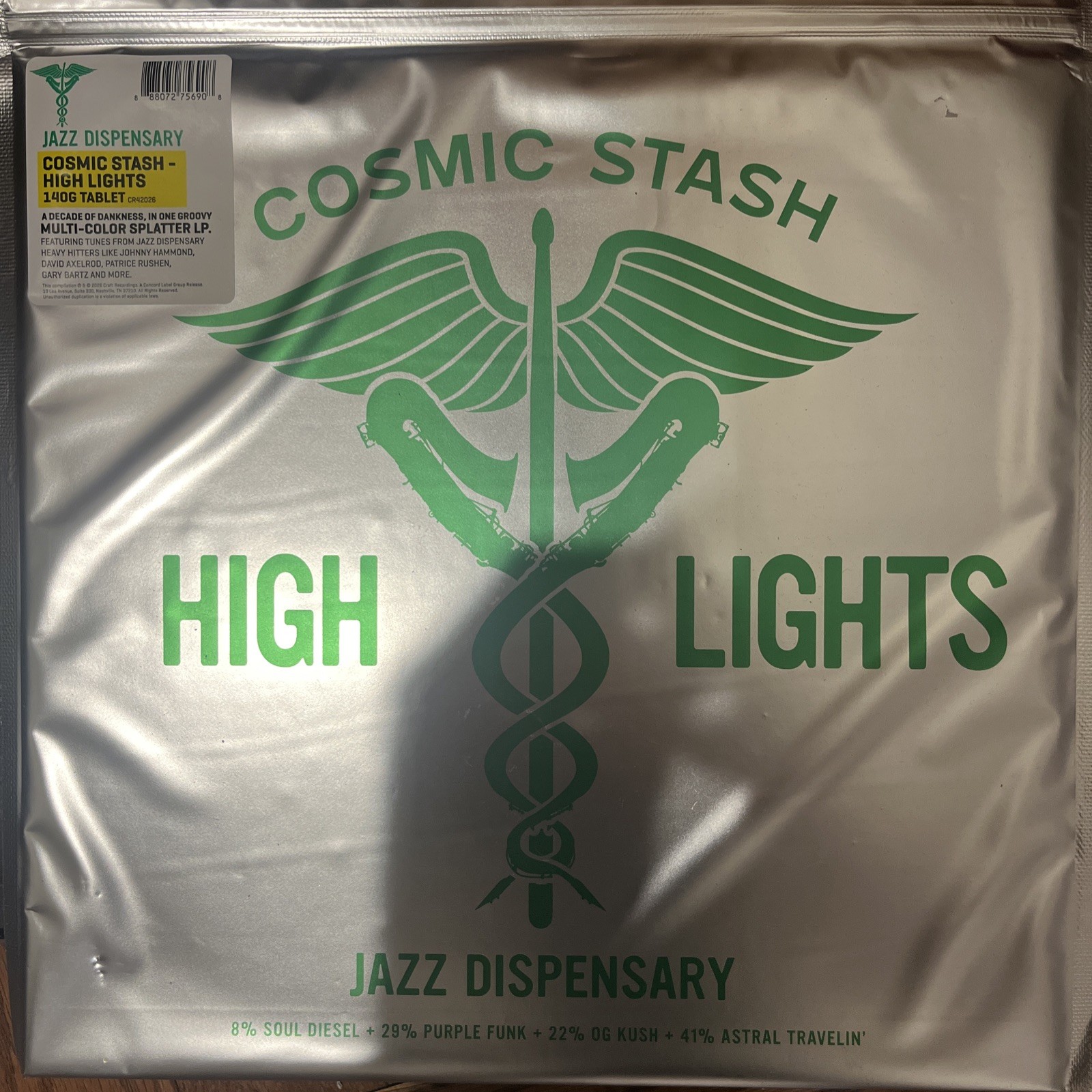 Jazz Dispensary - Cosmic Stash Highlights Limited Edition Vinyl Record 
