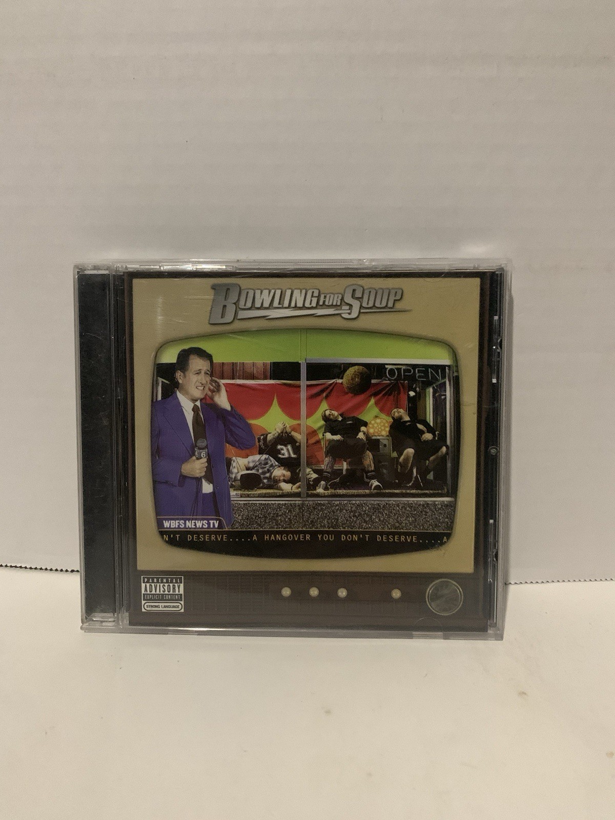A Hangover You Don\'t Deserve by Bowling for Soup (CD, 2004) FAST SHIPPING