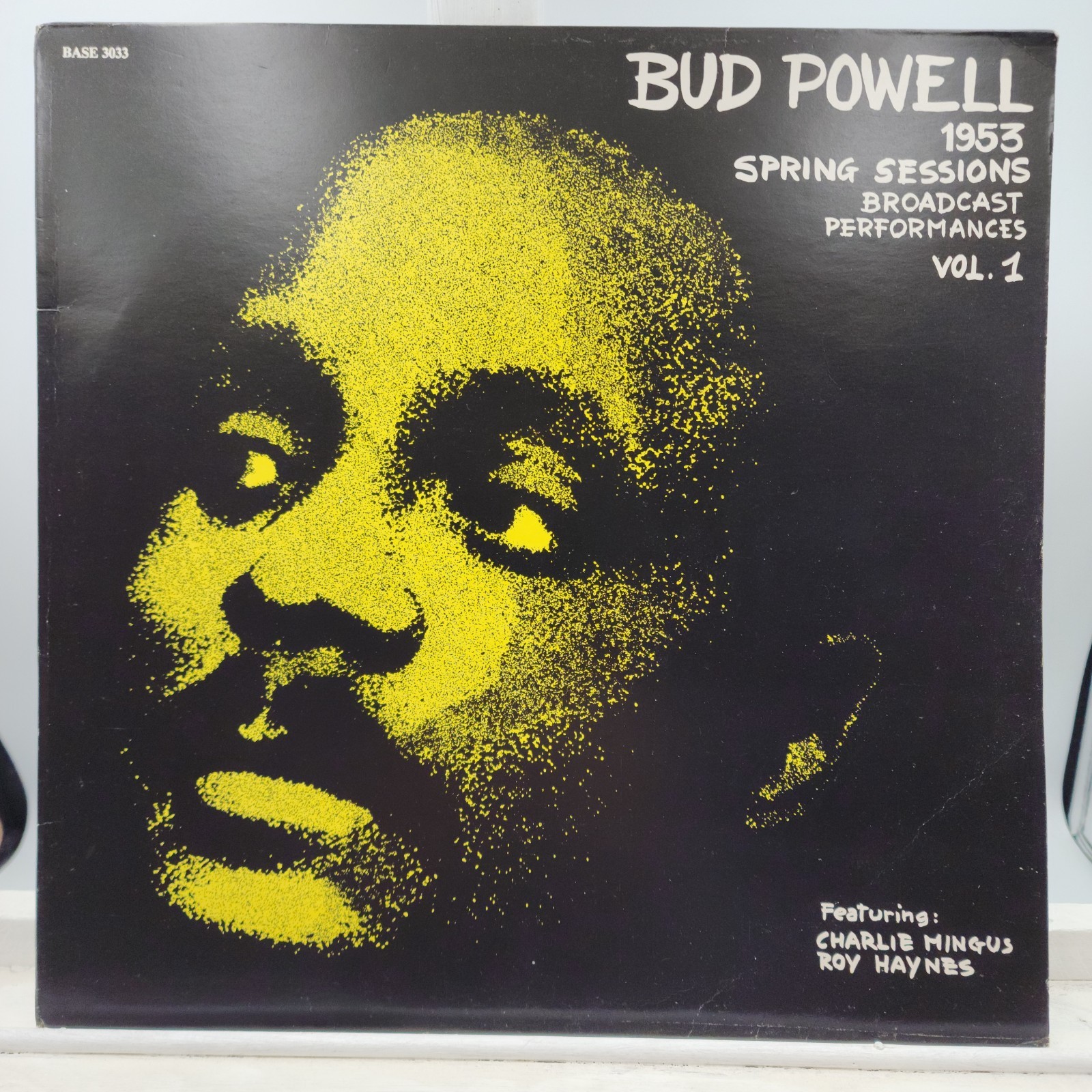 BUD POWELL 1953 SPRING SESSIONS BROADCAST PERFORMANCES VOL 1 LP. (NM-) (ITALY)