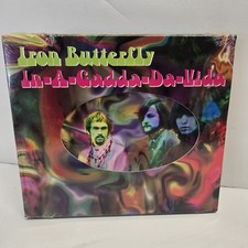 Iron Butterfly- In-A-Gadda-Da-Vida [CD + Hologram DELUXE] + 36 pg Book] SEALED picture