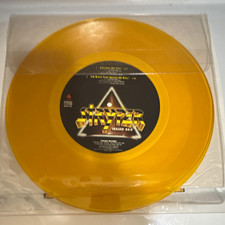 Stryper - Free / Calling On You (Enigma V-75306) Yellow Colored Vinyl Single picture