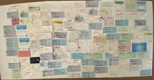 Vintage Theatre & Concert Ticket Stub Collection 1980s–2000s Some Signed picture