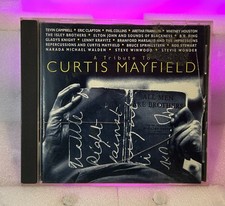 A Tribute To Curtis Mayfield (CD, 1994, Warner) With Case, Tested picture