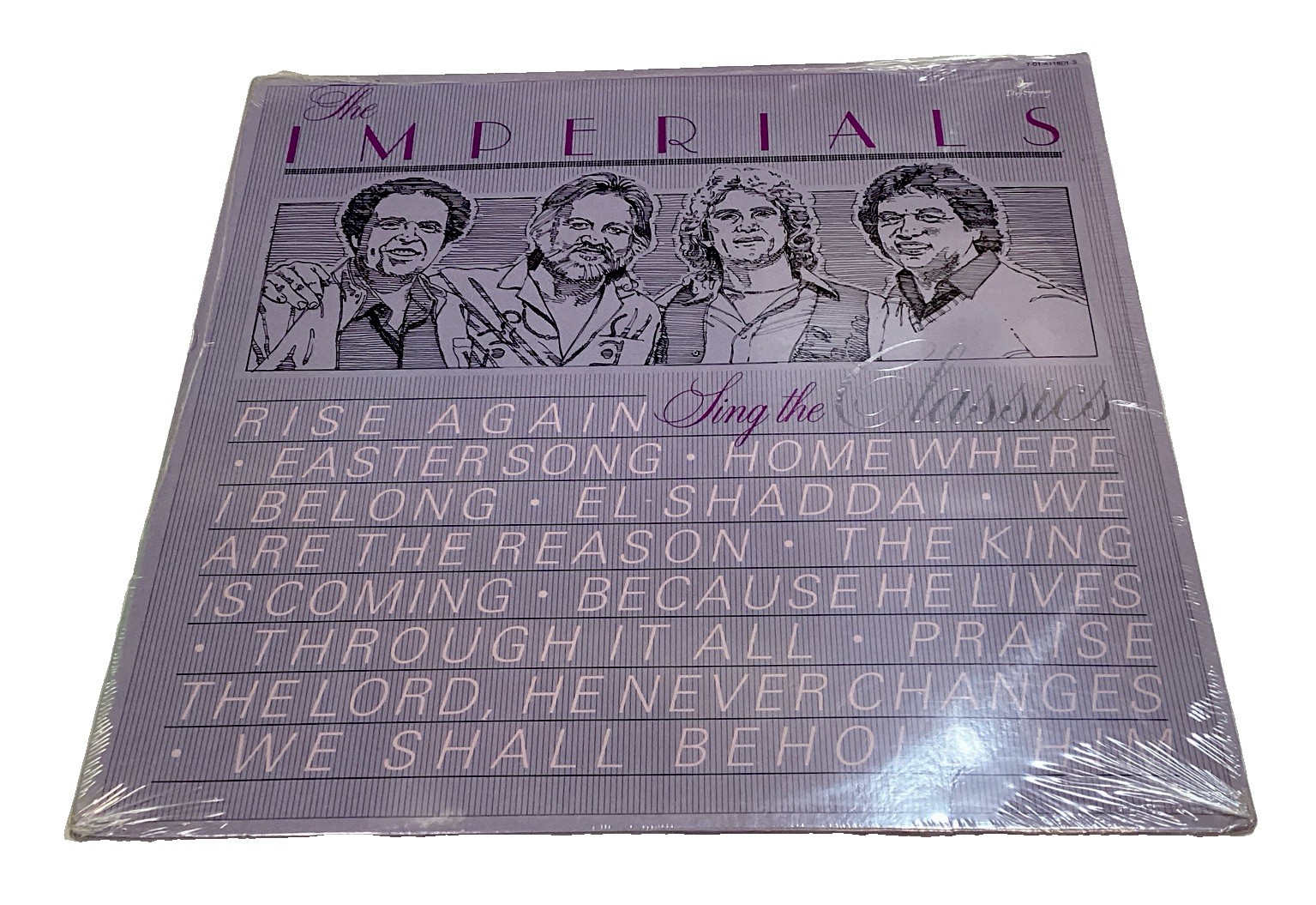 THE IMPERIALS Sing the Classics VINYL LP ALBUM (1984, Day Spring) New Sealed