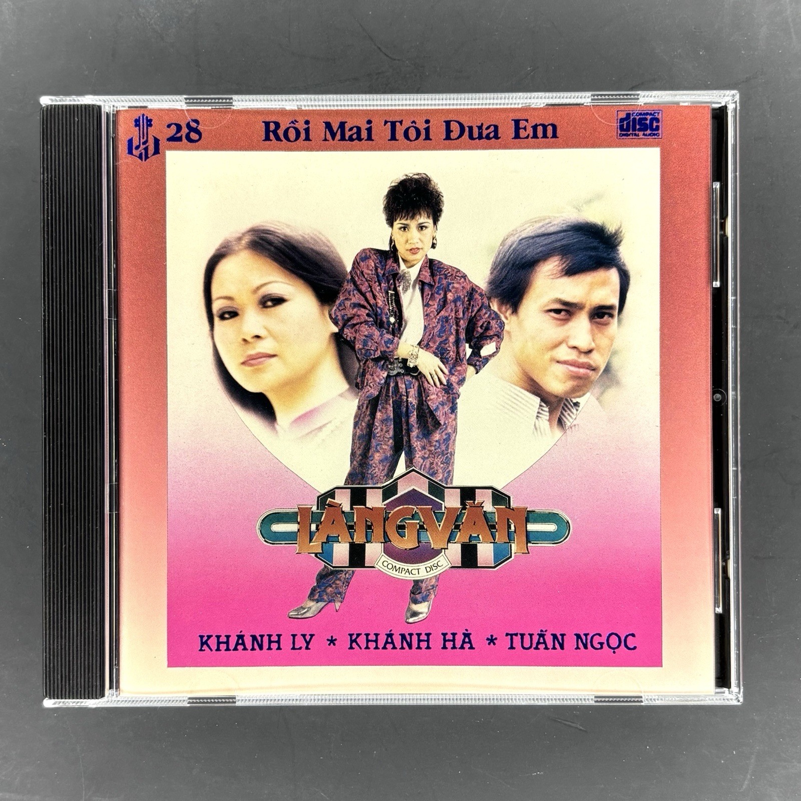 LVCD28 Lang Van-Rồi Mai Tôi Đưa Em-Khánh Ly Khánh Hà Tuấn Ngọc (JVC) Like New