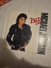 Micheal Jackson - 1987 BAD Vinyl LP Album Record - Epic Records picture