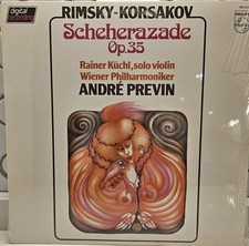 Rimsky-Korsakov Scheherazade Andre Previn Vienna Philharmonic SEALED LP Philips picture