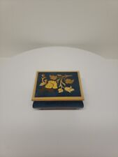 Beautiful Vintage REUGE MUSIC/ITALY Wooden Inlay Box  ,D3 picture