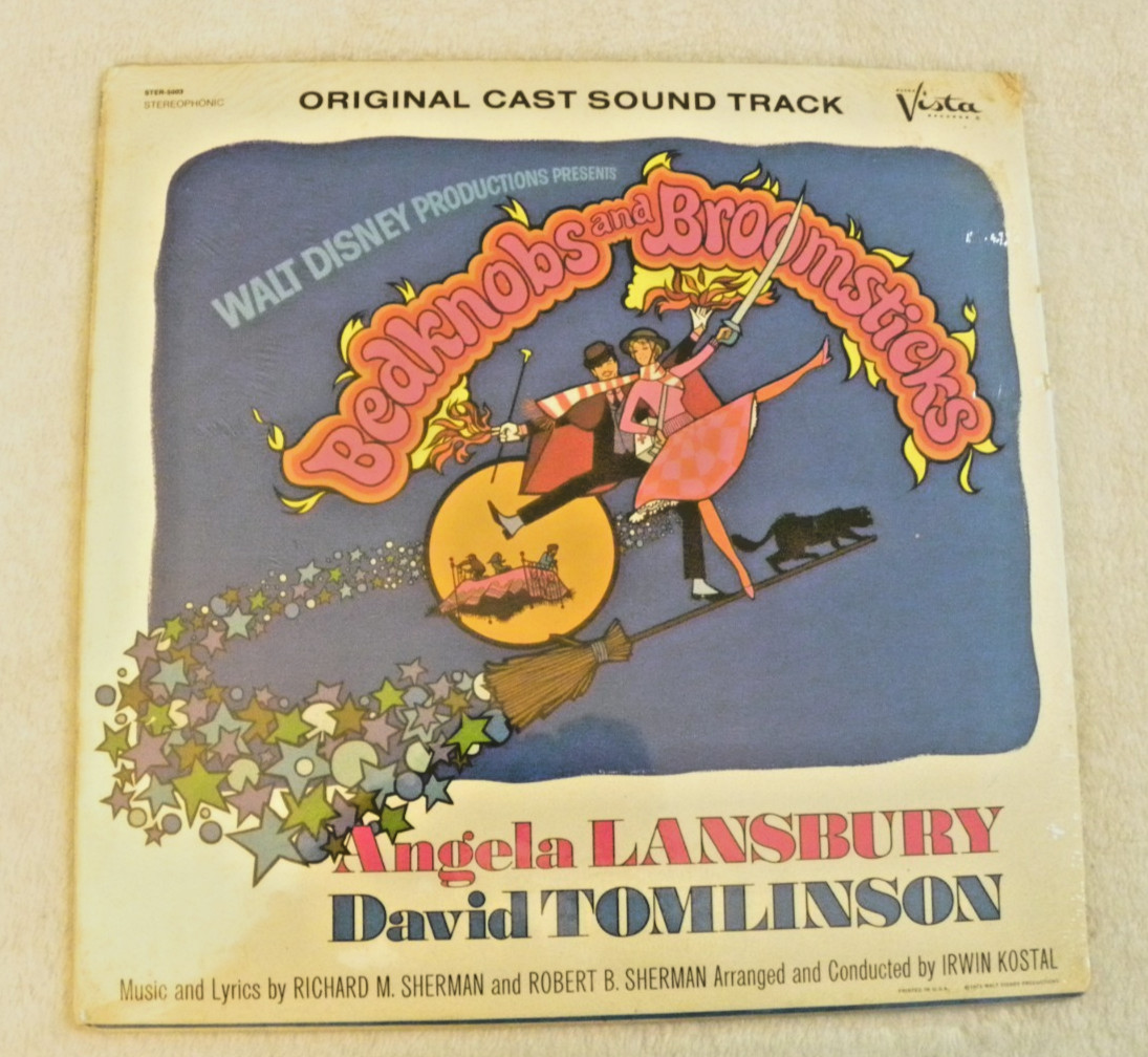 Sealed 1971 Disney Bedknobs & Broomsticks Soundtrack – Buena Vista STER‑5003 