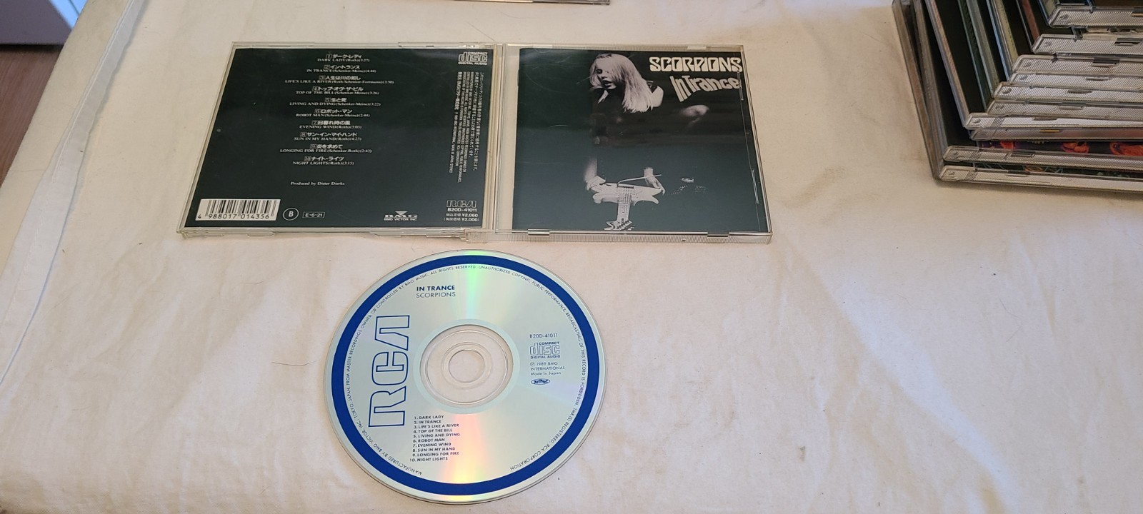 In Trance by Scorpions (Germany) (CD, Apr-1997, BMG) Japanese Import