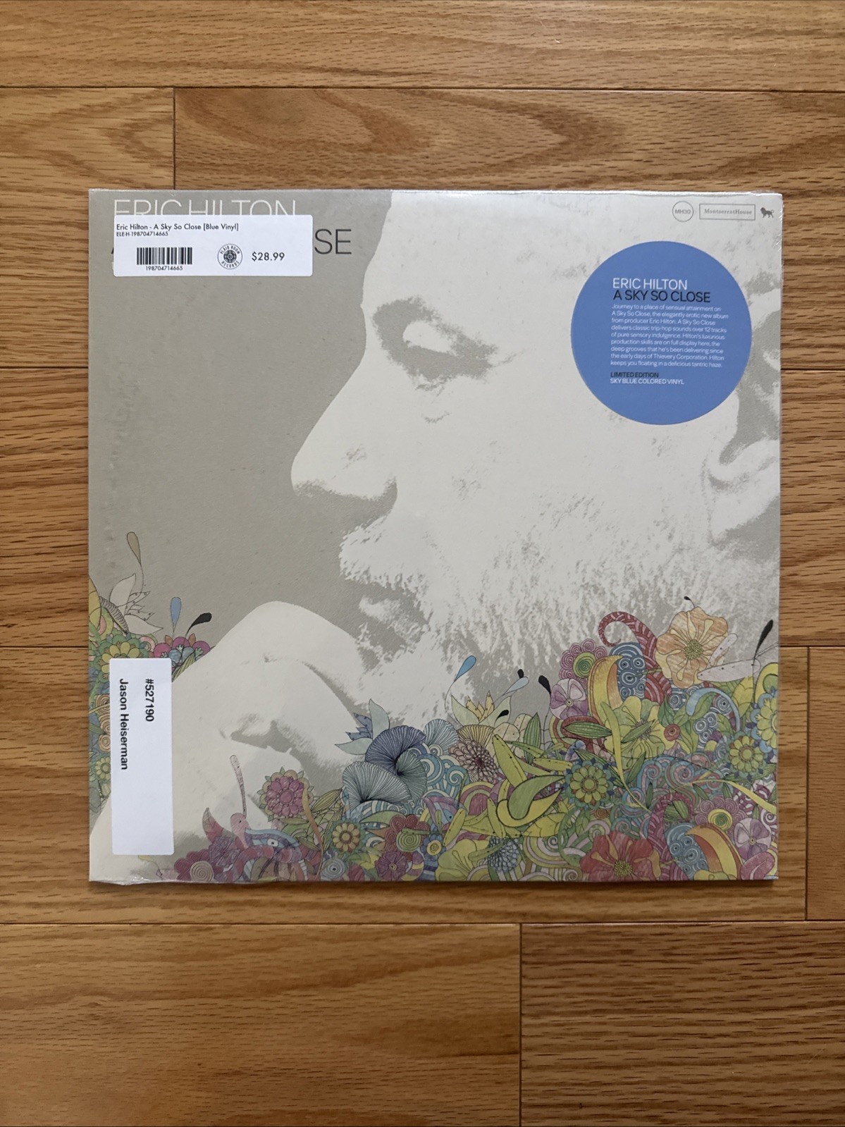 Eric Hilton – A Sky So Close Brand New, Sealed Vinyl LP (Released Feb. 20, 2026)