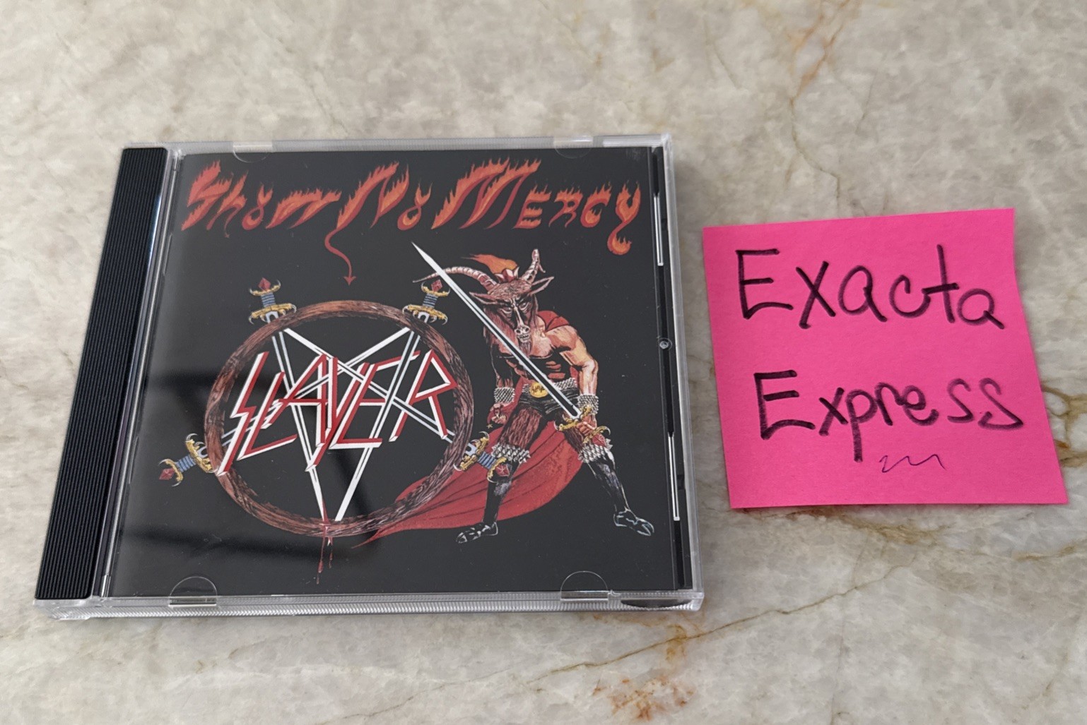 Slayer Show No Mercy CD Album Digitally Remastered Thrash Metal Blade 3984