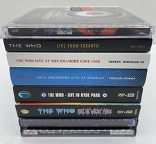 THE WHO Live CD Boxset Lot Of 7 Quadrophenia Toronto Fillmore 1968 Wembley Wight picture