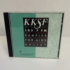 KKSF 103.7 FM - Sampler for AIDS Relief Vol.1 (CD, 1989) RARE ☆*NEAR MINT DISC*☆ picture