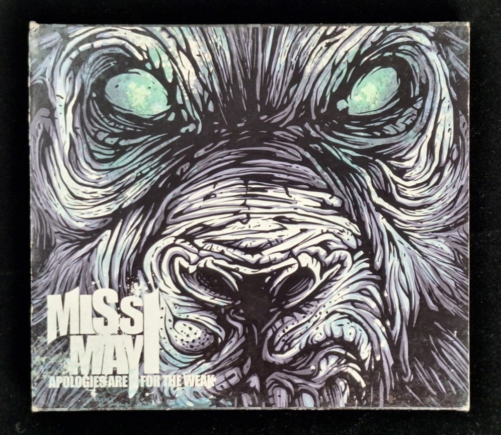 Apologies Are for the Weak by Miss May I (CD, 2009) RARE OOP Slipcover B1b4