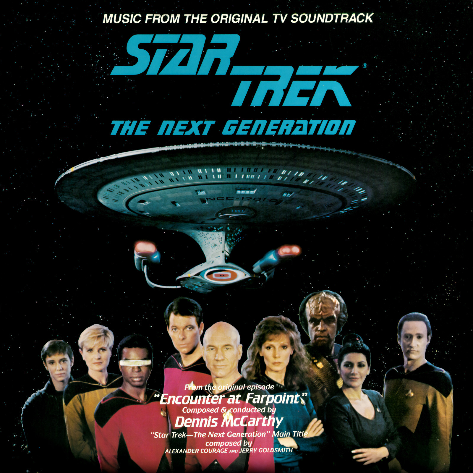 LP Star Trek The Next Generation Limited Edition Coloured Vinyl
